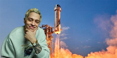 did pete davidson go to space|pete davidson new shepard.